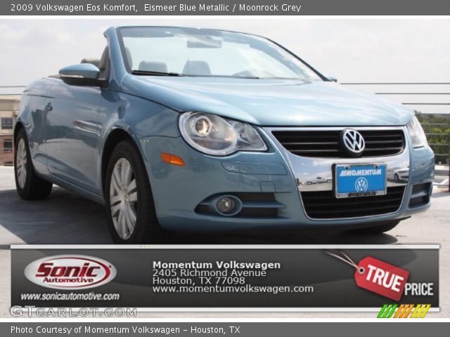 2009 Volkswagen Eos Komfort in Eismeer Blue Metallic