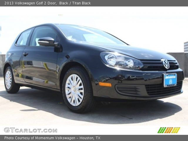 2013 Volkswagen Golf 2 Door in Black