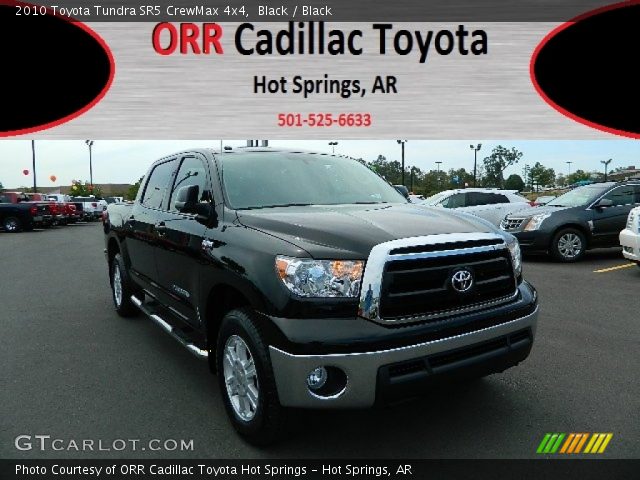 2010 Toyota Tundra SR5 CrewMax 4x4 in Black