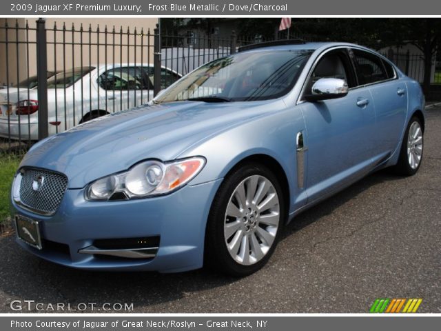 2009 Jaguar XF Premium Luxury in Frost Blue Metallic