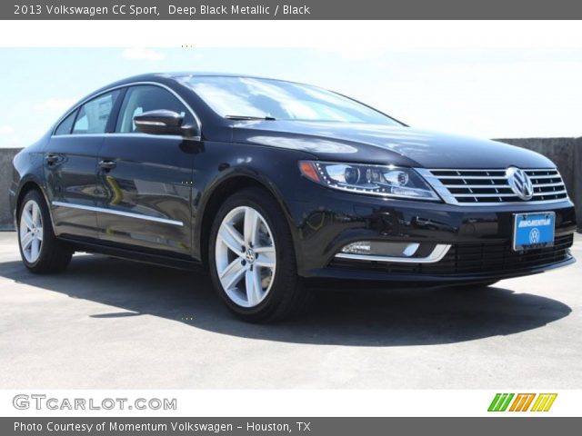 2013 Volkswagen CC Sport in Deep Black Metallic