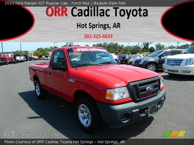 2010 Ford Ranger XLT Regular Cab in Torch Red