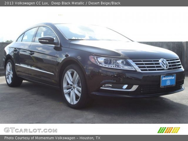2013 Volkswagen CC Lux in Deep Black Metallic