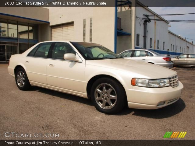 2003 Cadillac Seville STS in White Diamond