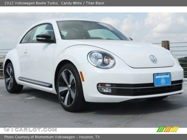 2012 Volkswagen Beetle Turbo in Candy White