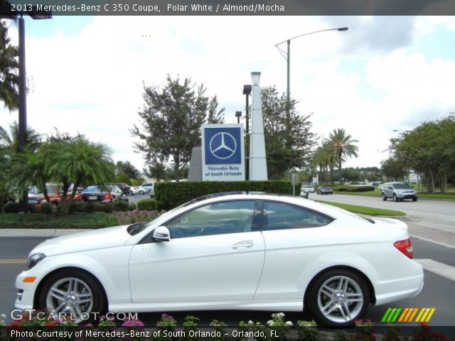 2013 Mercedes-Benz C 350 Coupe in Polar White