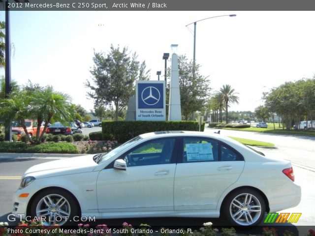 2012 Mercedes-Benz C 250 Sport in Arctic White