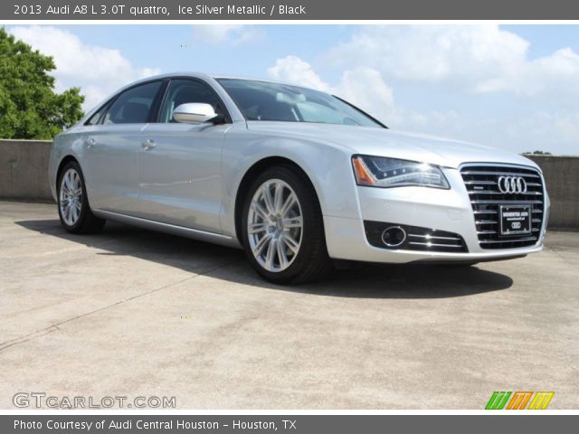 2013 Audi A8 L 3.0T quattro in Ice Silver Metallic