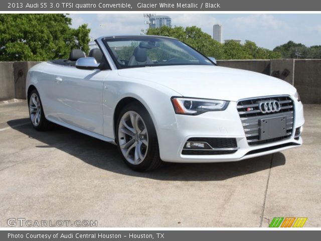 2013 Audi S5 3.0 TFSI quattro Convertible in Glacier White Metallic