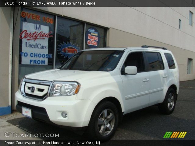 2010 Honda Pilot EX-L 4WD in Taffeta White