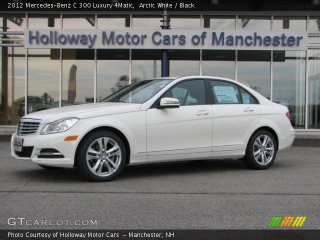 2012 Mercedes-Benz C 300 Luxury 4Matic in Arctic White