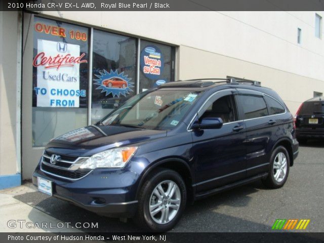 2010 Honda CR-V EX-L AWD in Royal Blue Pearl