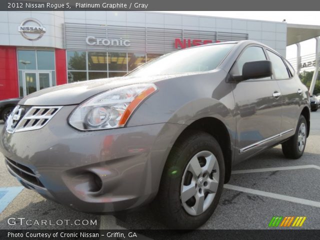 2012 Nissan Rogue S in Platinum Graphite