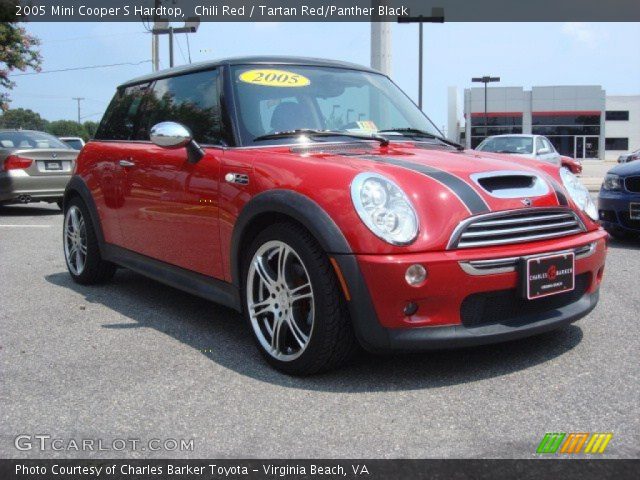 2005 Mini Cooper S Hardtop in Chili Red
