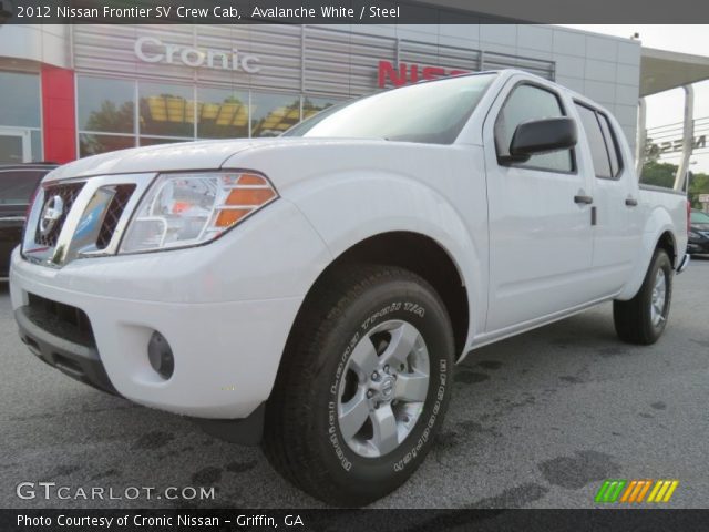 2012 Nissan Frontier SV Crew Cab in Avalanche White