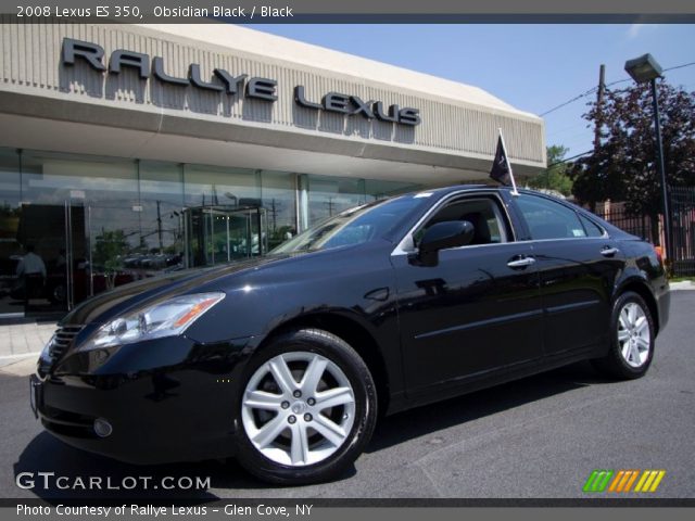 2008 Lexus ES 350 in Obsidian Black