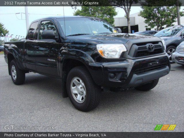 2012 Toyota Tacoma Access Cab 4x4 in Black