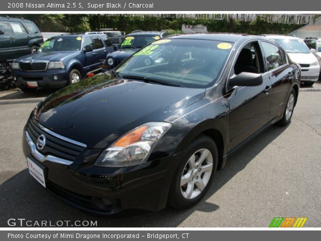 2008 Nissan Altima 2.5 S in Super Black