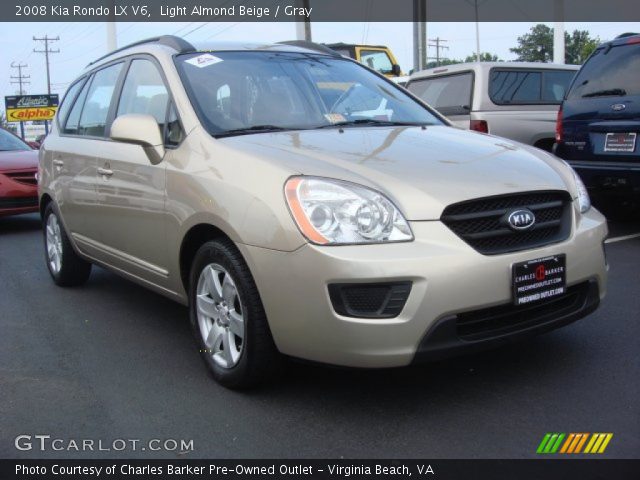 2008 Kia Rondo LX V6 in Light Almond Beige