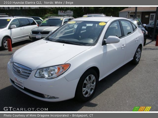 2010 Hyundai Elantra GLS in Nordic White