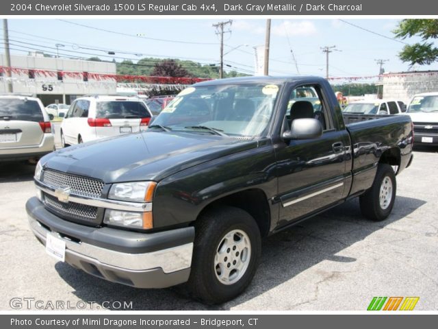 2004 Chevrolet Silverado 1500 LS Regular Cab 4x4 in Dark Gray Metallic