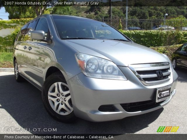 2007 Honda Odyssey EX-L in Silver Pearl Metallic