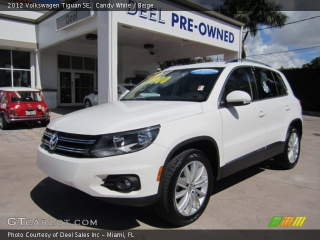 2012 Volkswagen Tiguan SE in Candy White