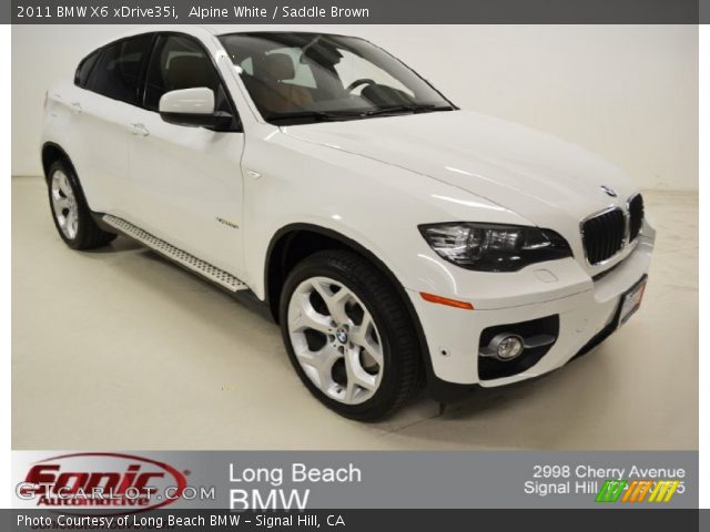 2011 BMW X6 xDrive35i in Alpine White