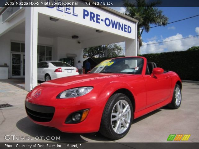 2009 Mazda MX-5 Miata Sport Roadster in True Red