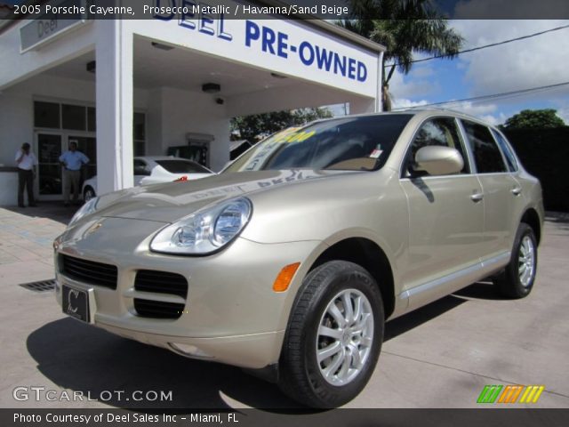 2005 Porsche Cayenne  in Prosecco Metallic