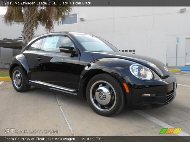 2013 Volkswagen Beetle 2.5L in Black