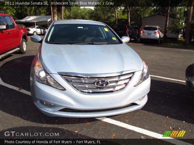 2011 Hyundai Sonata SE in Iridescent Silver Blue Metallic