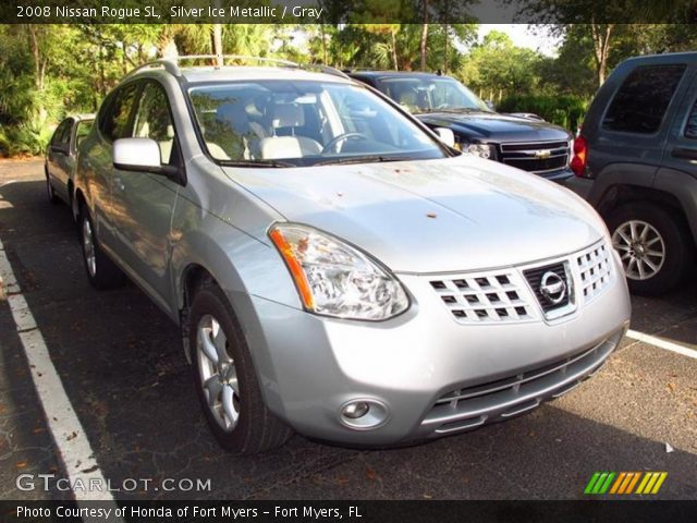 2008 Nissan Rogue SL in Silver Ice Metallic