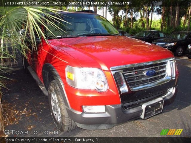2010 Ford Explorer Sport Trac XLT in Sangria Red Metallic