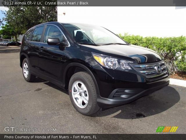 2012 Honda CR-V LX in Crystal Black Pearl