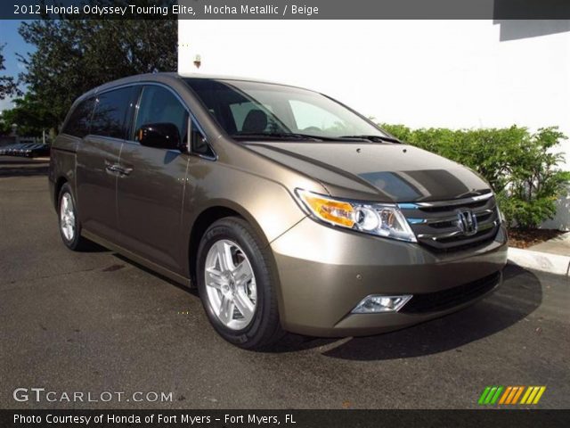2012 Honda Odyssey Touring Elite in Mocha Metallic
