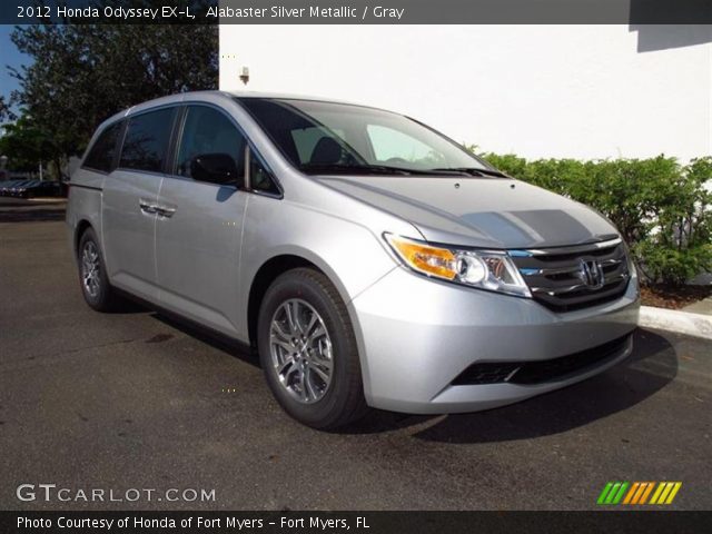 2012 Honda Odyssey EX-L in Alabaster Silver Metallic