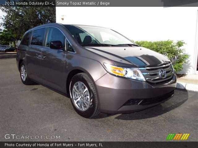 2012 Honda Odyssey EX-L in Smoky Topaz Metallic