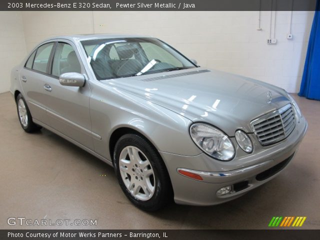 2003 Mercedes-Benz E 320 Sedan in Pewter Silver Metallic