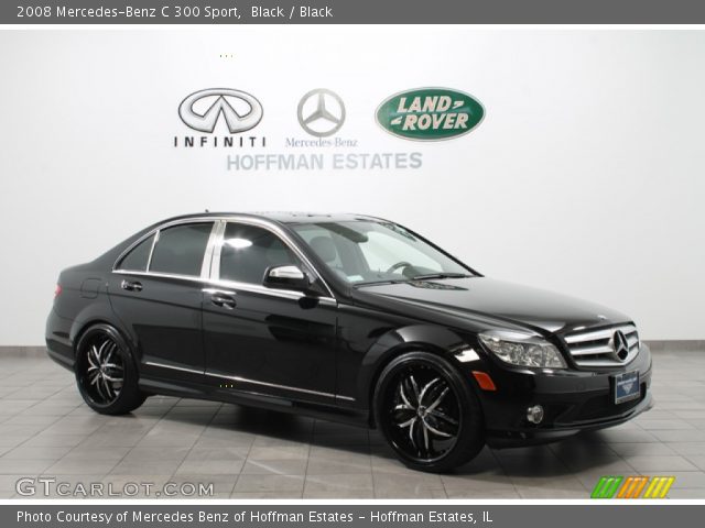 2008 Mercedes-Benz C 300 Sport in Black