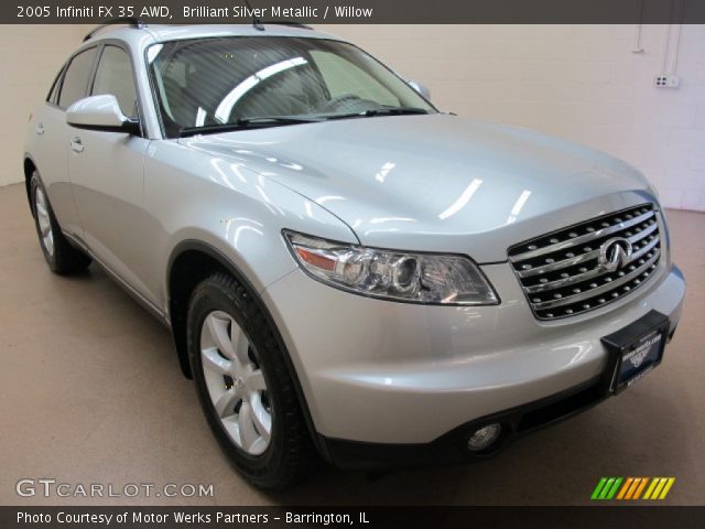 2005 Infiniti FX 35 AWD in Brilliant Silver Metallic