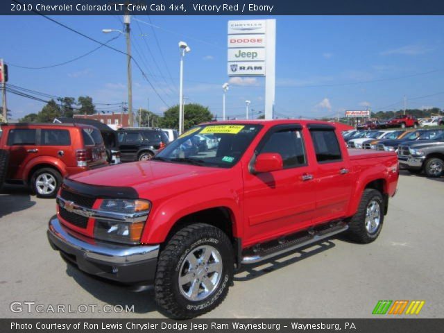 2010 Chevrolet Colorado LT Crew Cab 4x4 in Victory Red