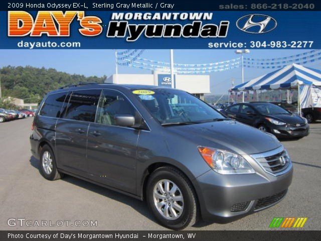 2009 Honda Odyssey EX-L in Sterling Gray Metallic