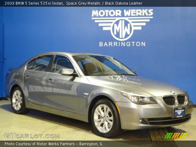 2009 BMW 5 Series 535xi Sedan in Space Grey Metallic