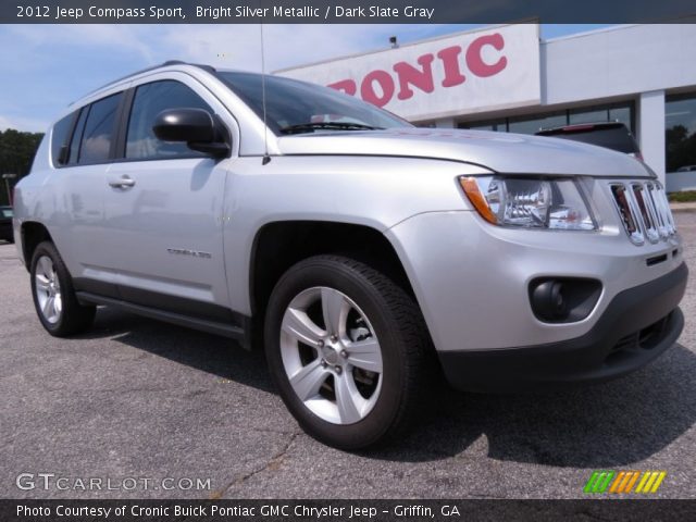 2012 Jeep Compass Sport in Bright Silver Metallic