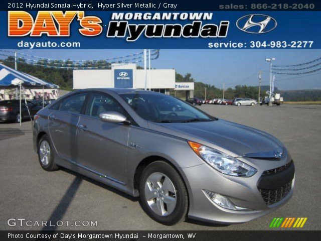 2012 Hyundai Sonata Hybrid in Hyper Silver Metallic