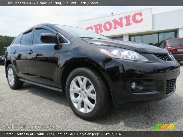 2009 Mazda CX-7 Grand Touring in Brilliant Black