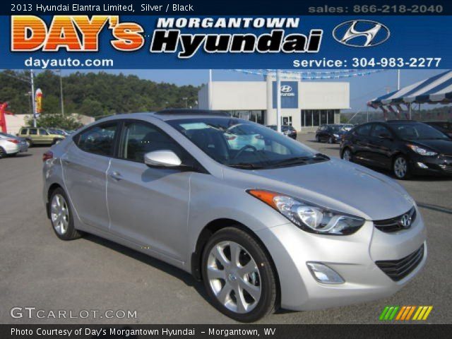 2013 Hyundai Elantra Limited in Silver