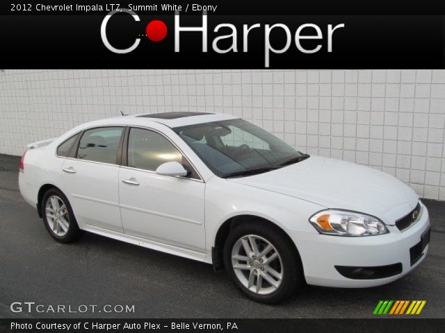 2012 Chevrolet Impala LTZ in Summit White