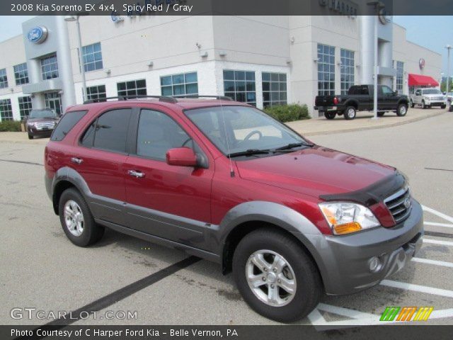 2008 Kia Sorento EX 4x4 in Spicy Red